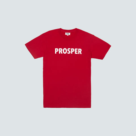 EVERY DAY S/S TEE (RED/WHITE)