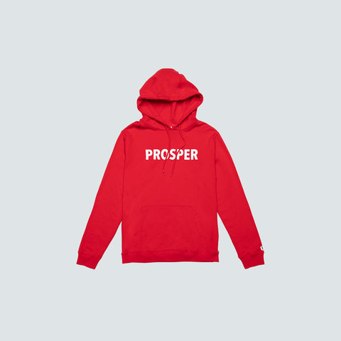 EVERY DAY HOODY (RED/WHITE)