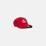 BEST GIRLS DAD HAT (CRANBERRY/WHITE)