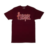 F.P.C. STAFF S/S TEE (MAROON/PINK)