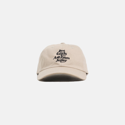 BEST GIRLS DAD HAT (STONE/BLACK)