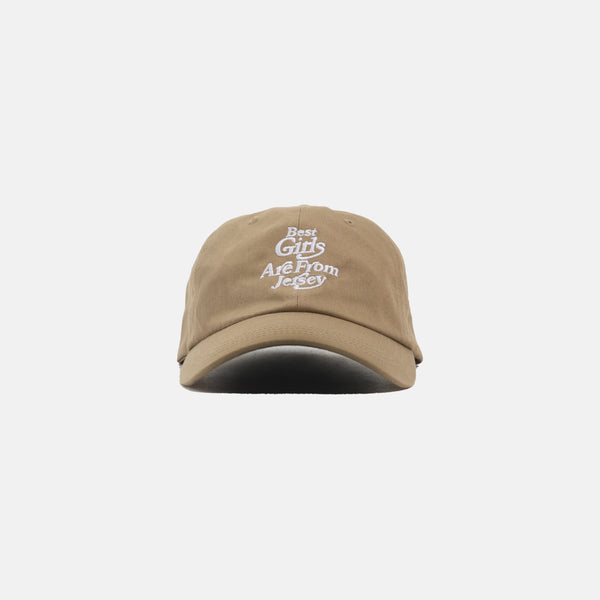 BEST GIRLS DAD HAT (KHAKI/WHITE)