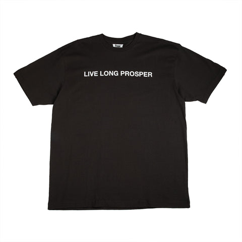 LIVE LONG 2 S/S TEE (VINTAGE BLACK)