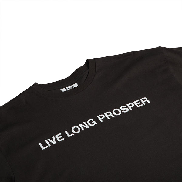LIVE LONG 2 S/S TEE (VINTAGE BLACK)