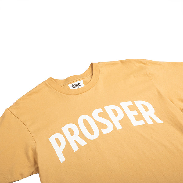 NECESSARY 3 S/S TEE (VINTAGE GOLD)