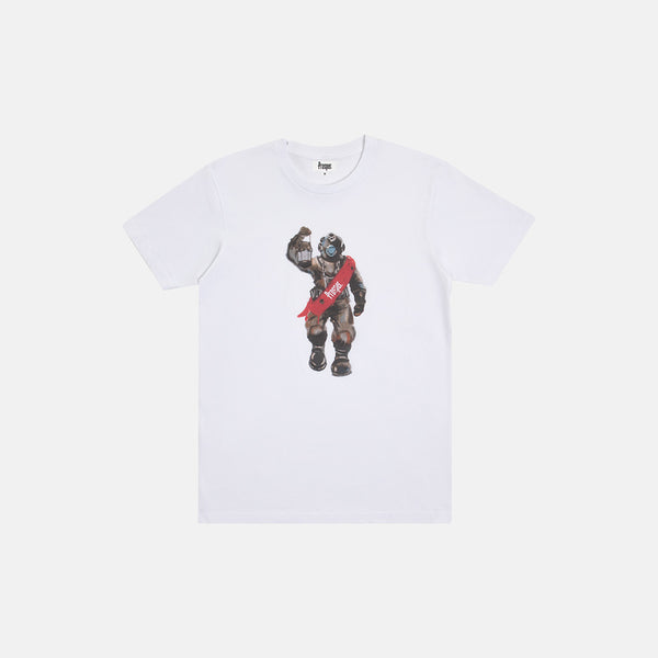 PAINTED DIVER S/S TEE (WHITE)