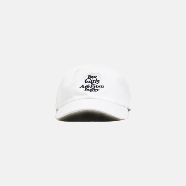 BEST GIRLS DAD HAT (WHITE/BLACK)