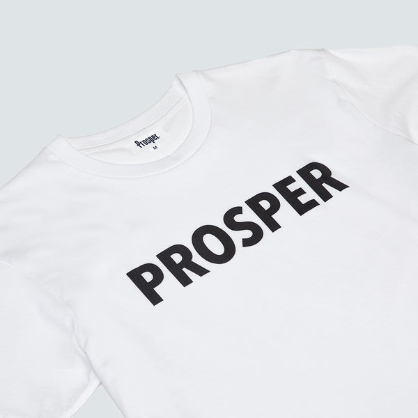 EVERY DAY S/S TEE (WHITE/BLACK)
