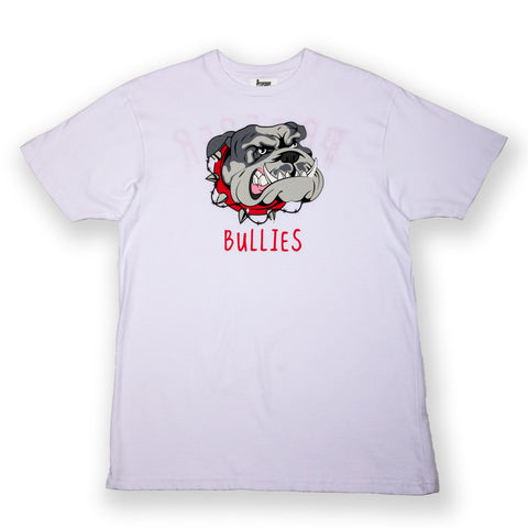BULLDOG S/S TEE (WHITE)