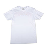 BOOTLEG S/S TEE (WHITE/ORANGE)
