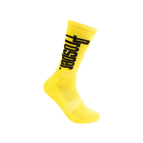PROSPER CREW 3 SOCKS (YELLOW/BLACK)